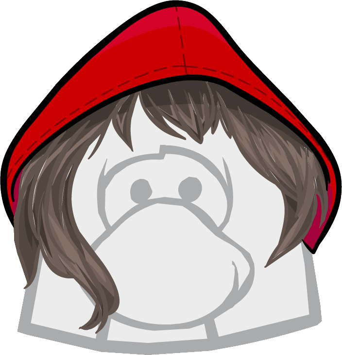 Red Riding Hood Icon - Club Penguin The Flip (704x732), Png Download