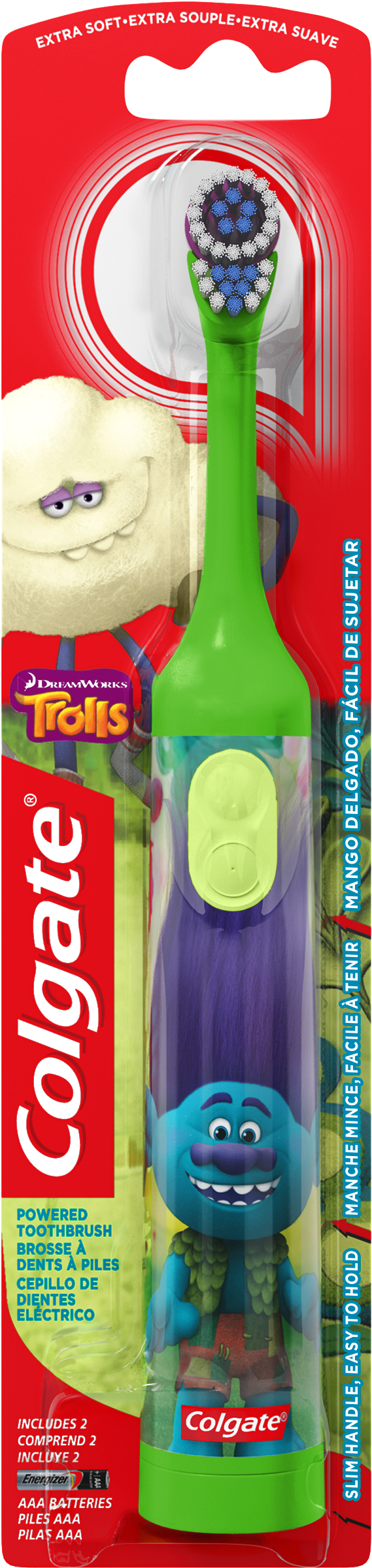 Colgate Kids Battery Powered Toothbrush - Colgate (2500x2500), Png Download
