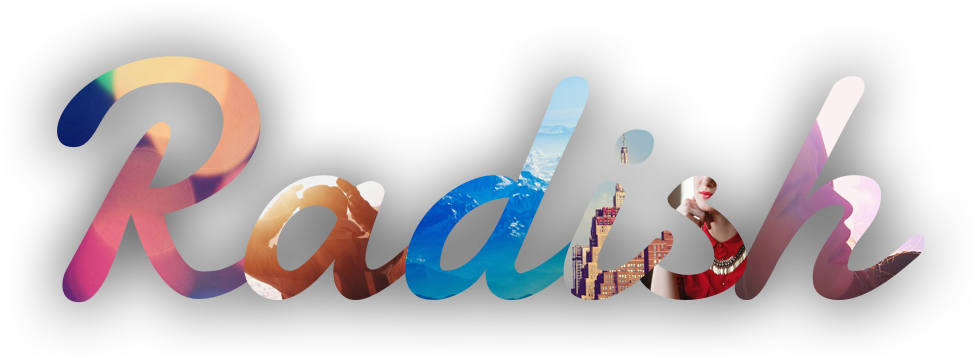 Radish Fiction Logo (980x360), Png Download