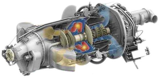 Pw 100 Engine (600x300), Png Download