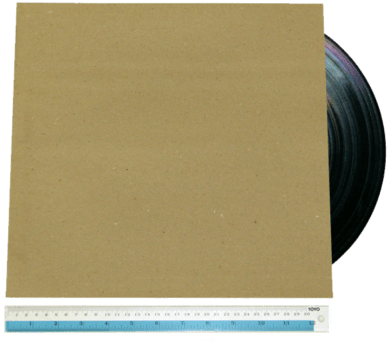Recycled Paper Record Cover Sleeves - Sleeve (400x400), Png Download