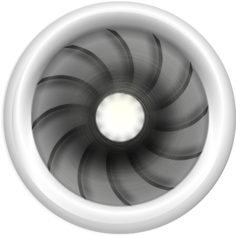 Jet Engine (600x500), Png Download