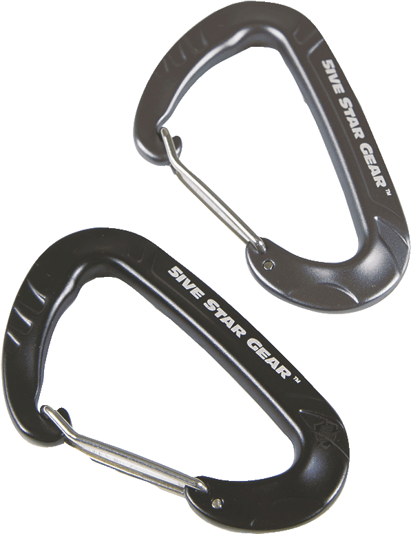 Wiregate Carabiner - 2 Pack - Tru-spec Wiregate Carabiner (875x1141), Png Download