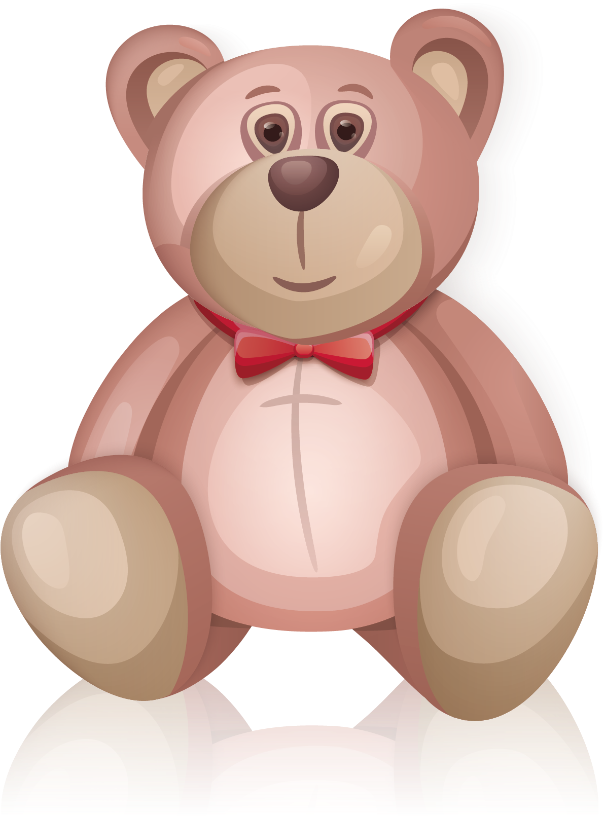Bear Birthday Illustration - Vector Graphics (1246x2384), Png Download