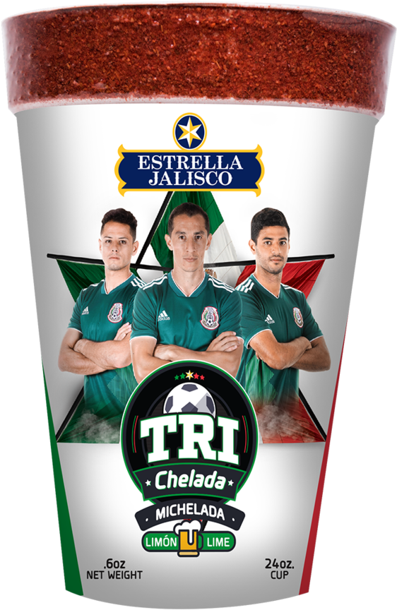 Estrella Jalisco Michelada Cup - Michelada (857x1200), Png Download