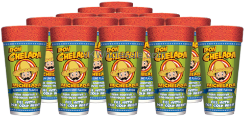 Don Chelada Michelada Lemon Lime Flavor Wholesale - Box (500x375), Png Download