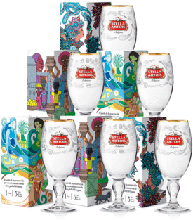 Stella Artois Limited Edition Chalice, Brazil (293x600), Png Download