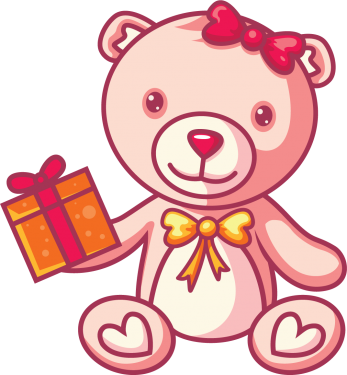 Icon Set, Free Logo, Teddy Bears, Vector Free, Vectors - Teddy Bear (347x375), Png Download