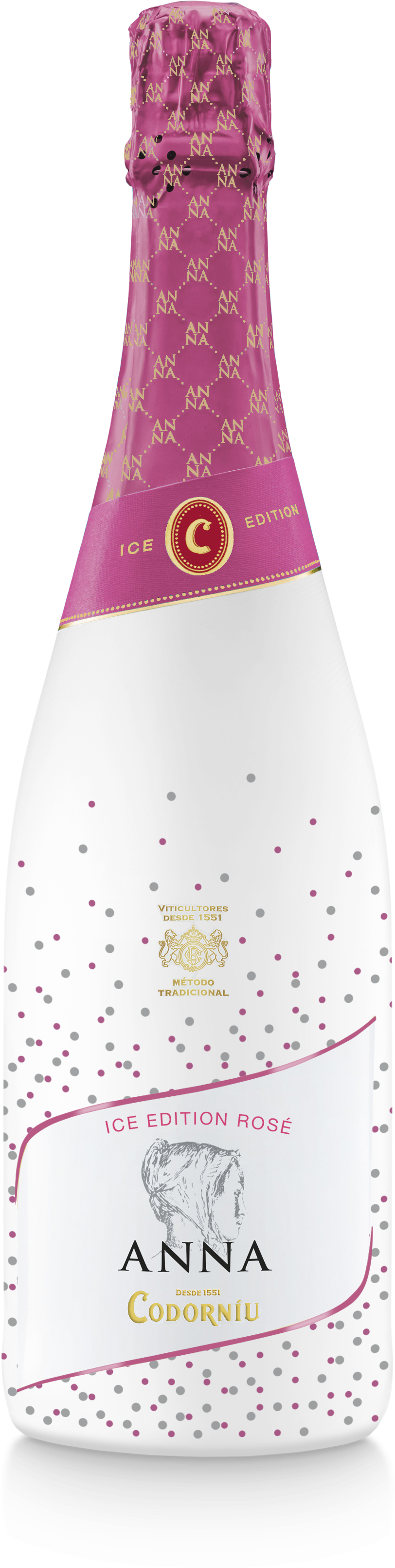 Anna Ice Edition Rosé - Codorníu Anna Ice Edition (2445x3822), Png Download