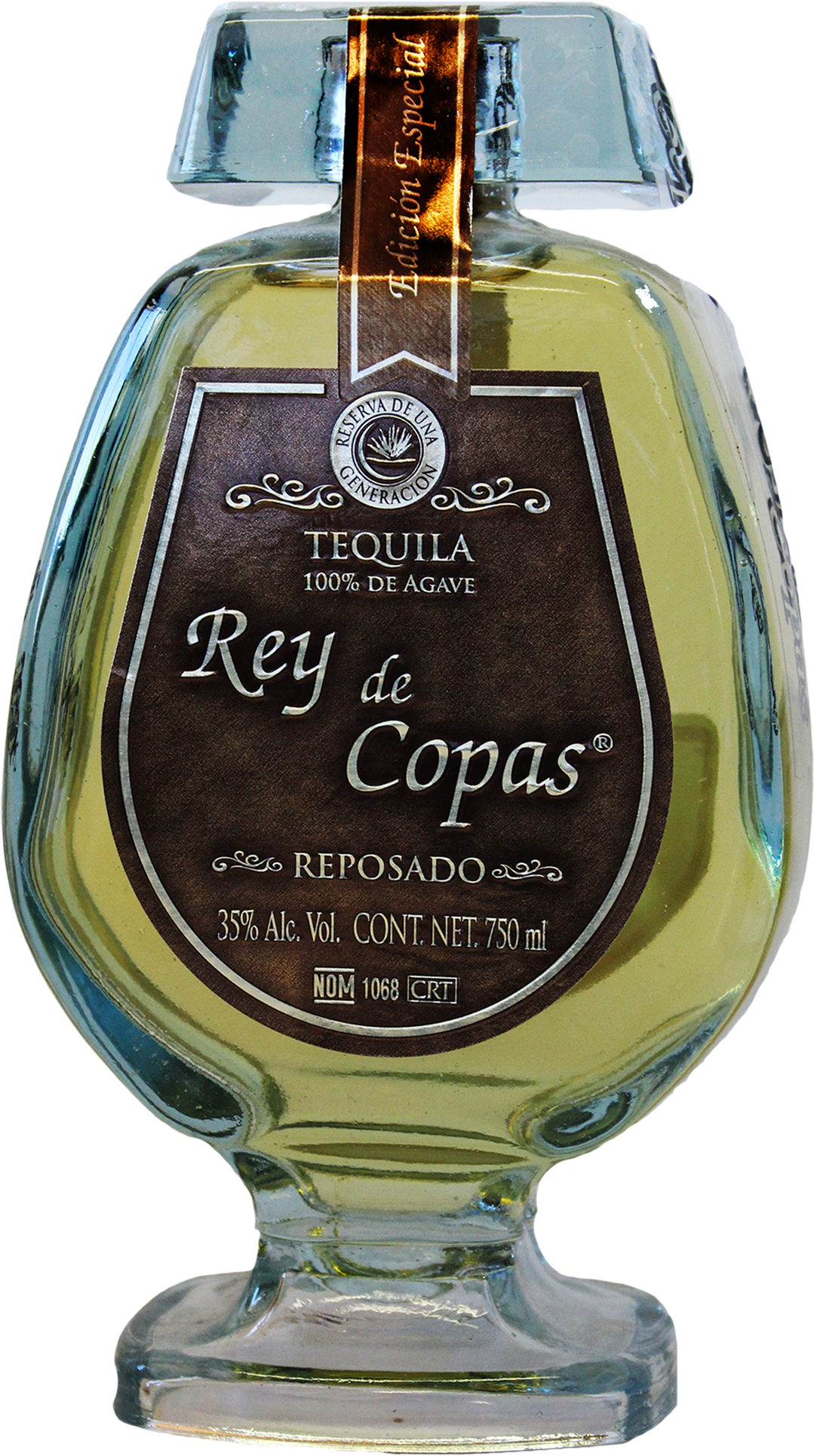 Rey De Copas Tequila Reposado 100% Agave 750ml - Rey De Copas Tequila Reposado 100% Agave (1600x2000), Png Download