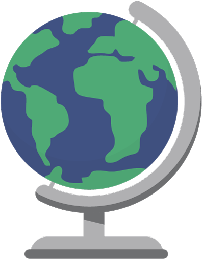 Cute Earth Planet Png - Earth (396x506), Png Download