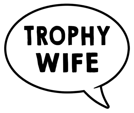 Trophy Wife/party Rockers Speech Bubble - Krapfen Sagen Mir Spiral Notizblock (480x406), Png Download