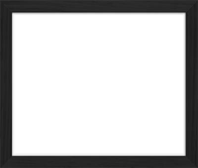 Marcos Cuadros Png - Square Black And White Cartoon (400x339), Png Download