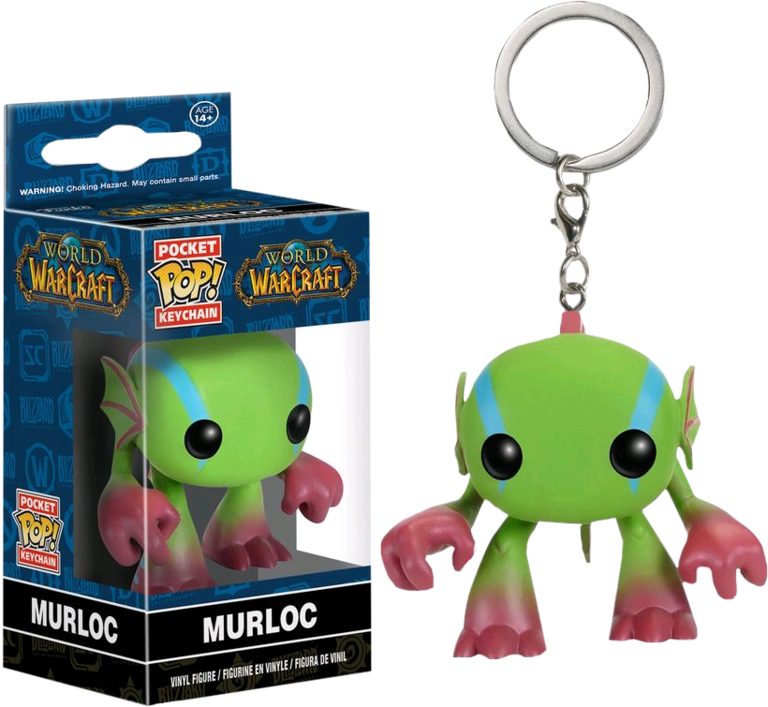 World Of Warcraft - Funko Pocket Pop Keychain Wow (768x707), Png Download