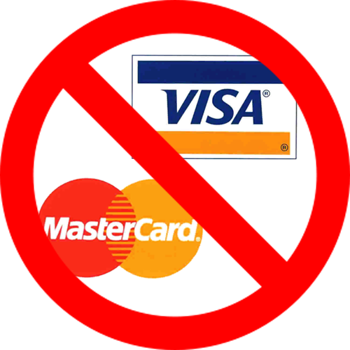 Wal-mart's Visa Ban Spreads To Manitoba - Visa Mastercard (500x500), Png Download