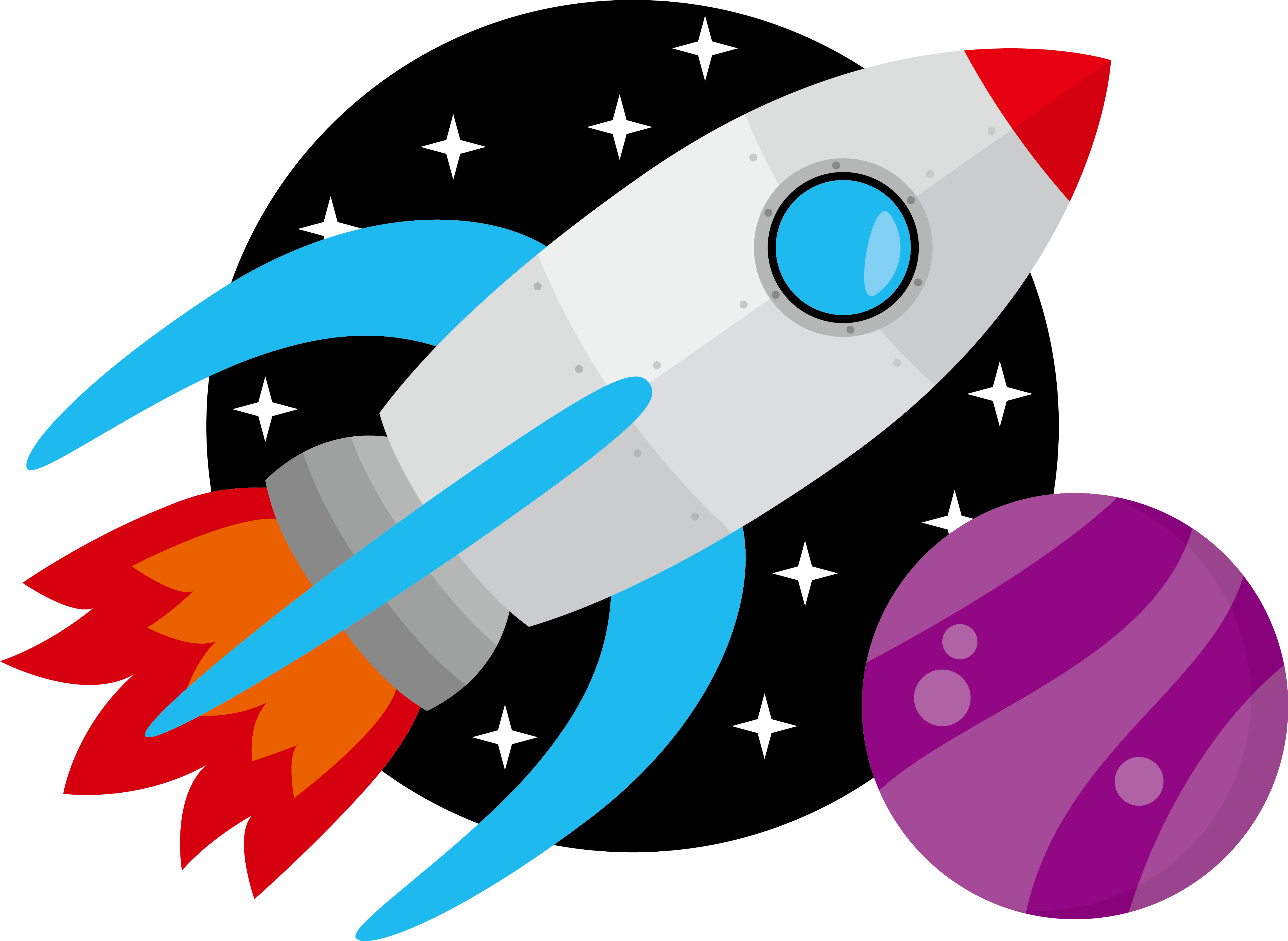 Rocket Launch Spacecraft Astronaut - Funny Mug - I Love You To The Moon And Back - 11 Oz (4583x3349), Png Download