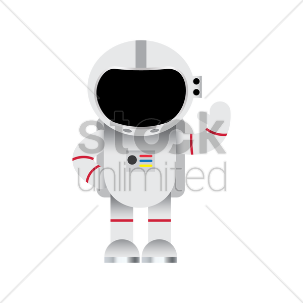 Astronaut Clipart Astronaut Space Suit Outer Space - Vector Graphics (600x600), Png Download