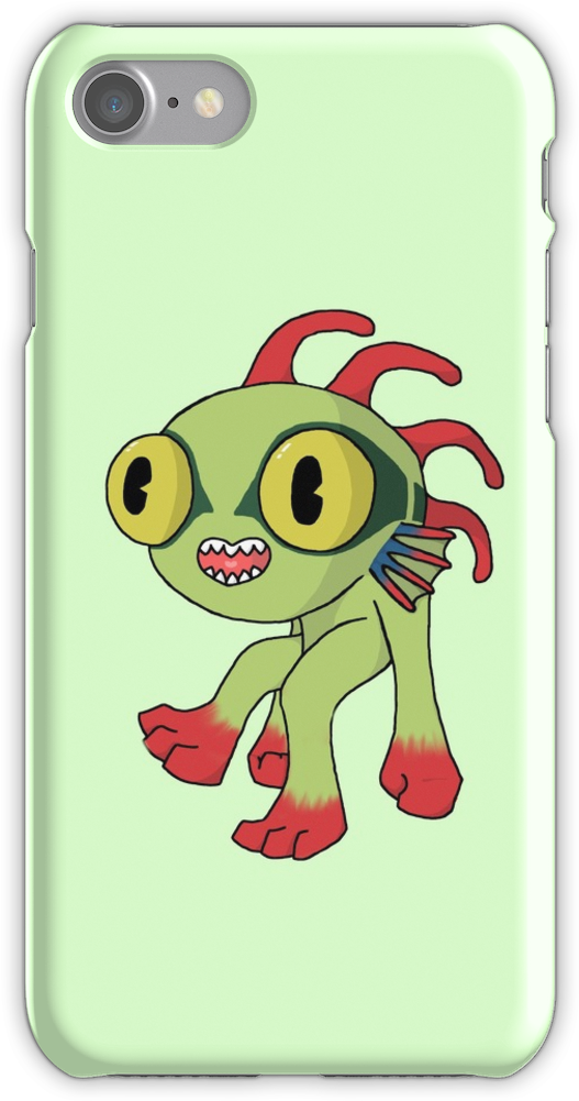 The Cute Murloc Iphone 7 Snap Case - Infant (750x1000), Png Download