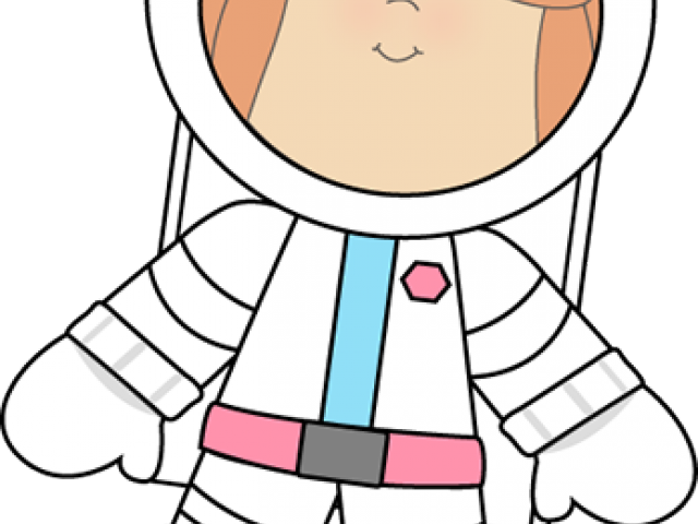 Astronaut Clipart Male Astronaut - Cute Astronaut Clipart (640x480), Png Download