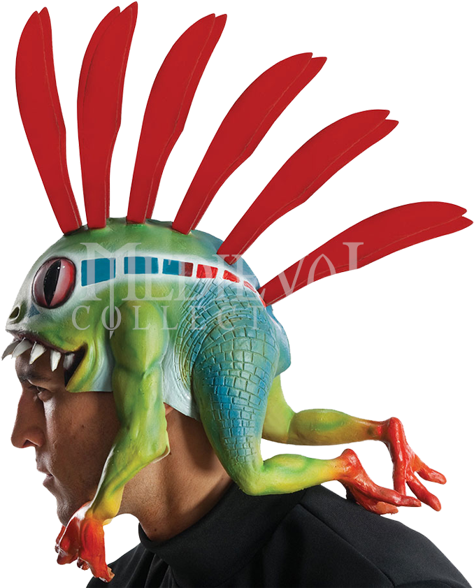 Murloc Headpiece From World Of Warcraft (850x850), Png Download