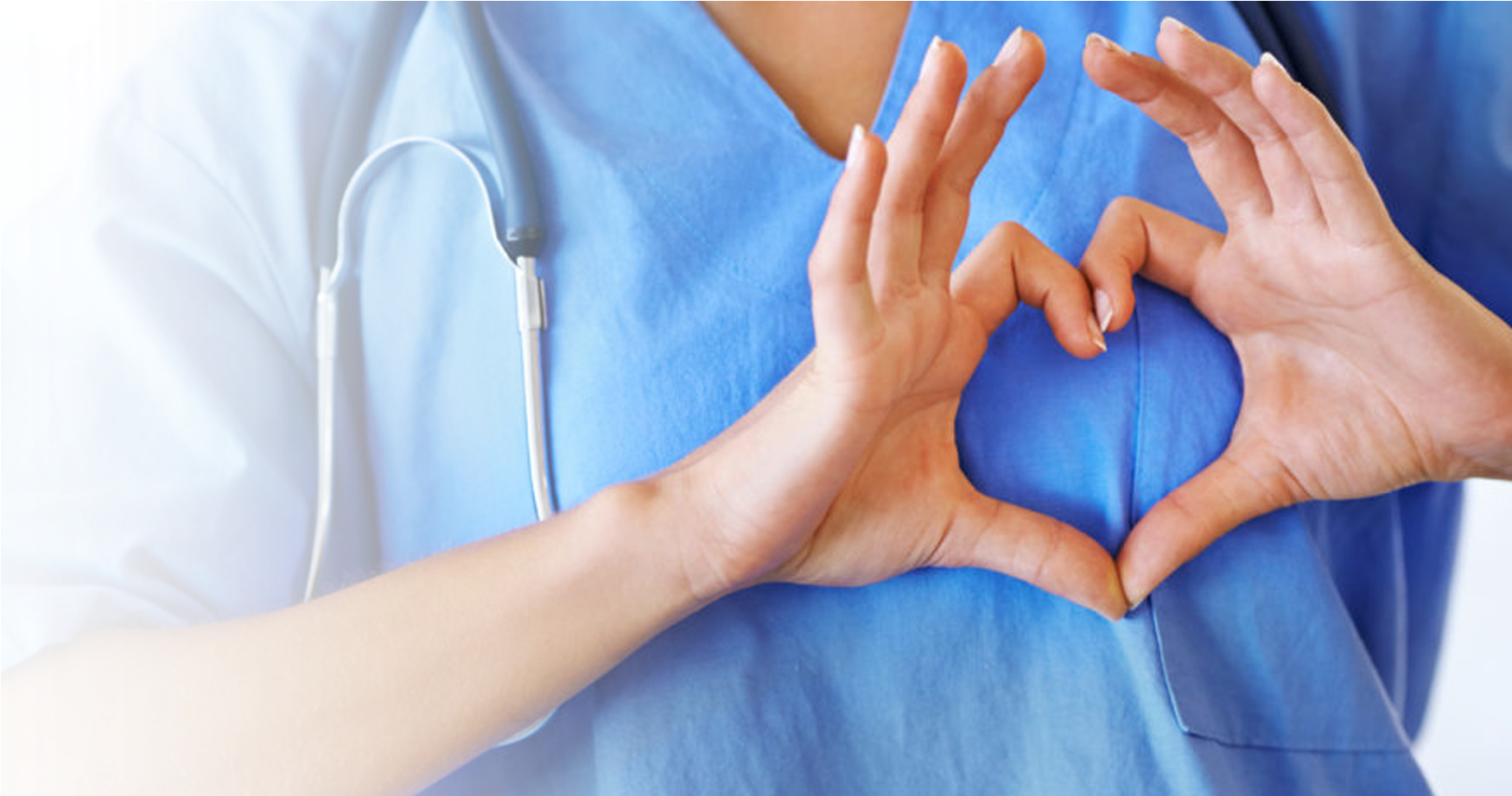 Nurse Making Heart With Hands - صور جراحة القلب (1920x921), Png Download
