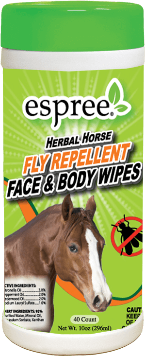 Aloe Herbal Horse Fly Repellent Face & Body Wipes - Espree Aloe Herbal Horse Spray - Concentrate - 946ml (312x800), Png Download