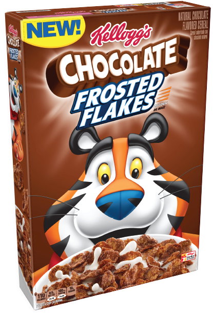 Chocolate Frosted Flakes (487x617), Png Download