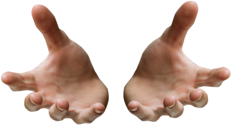 Hands, Overlay, And Png Image - Magic Hand Png (500x292), Png Download
