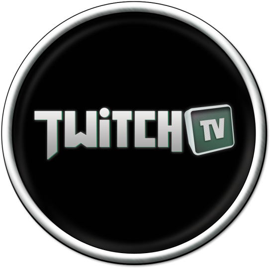Black Twitch Logo Png - Twitch Tv Icon (600x600), Png Download