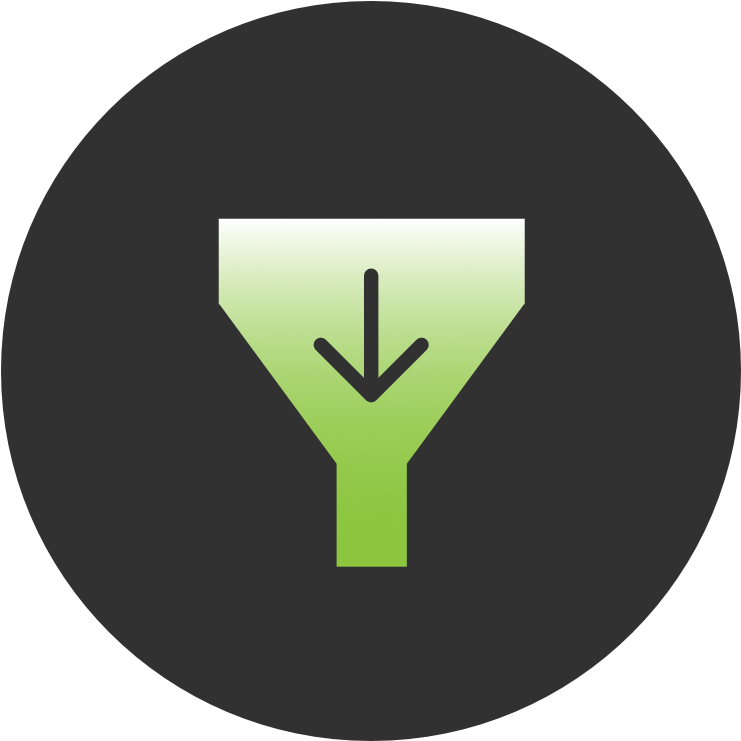 Conversion Funnels - Circle (1000x800), Png Download