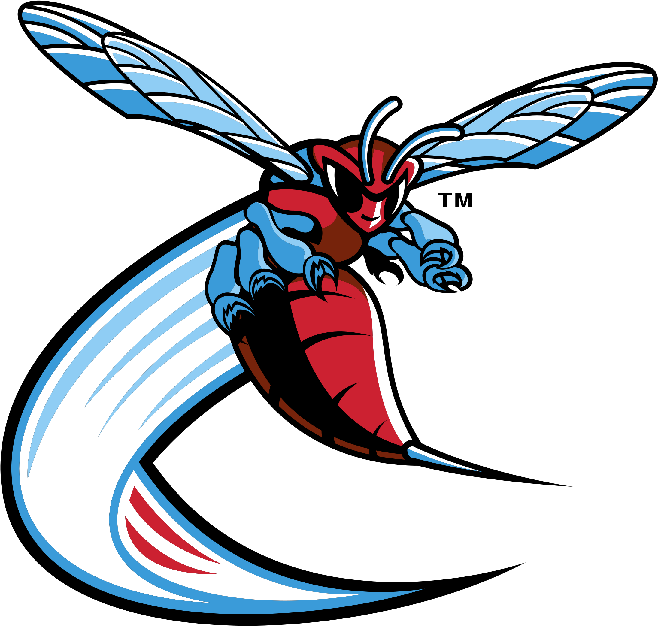 Delaware State Hornets Logo Png Transparent - Delaware State Athletics Logo (2400x2400), Png Download