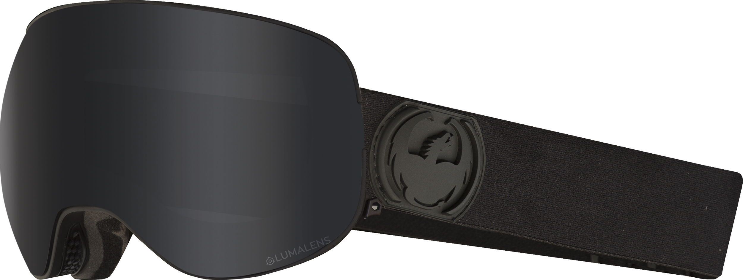 Knight Rider With Dark Smoke Lumalens Flash Blue Lumalens - Dragon Nfx2 Goggles (2500x944), Png Download