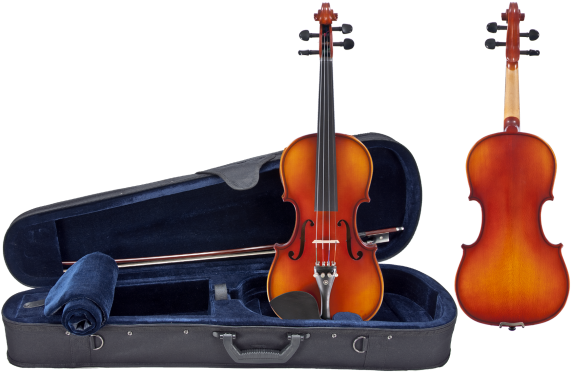 Maestro Featherlite Violin Outfit - Gewa Music Gewa Germania Paris Antique Violin (575x380), Png Download