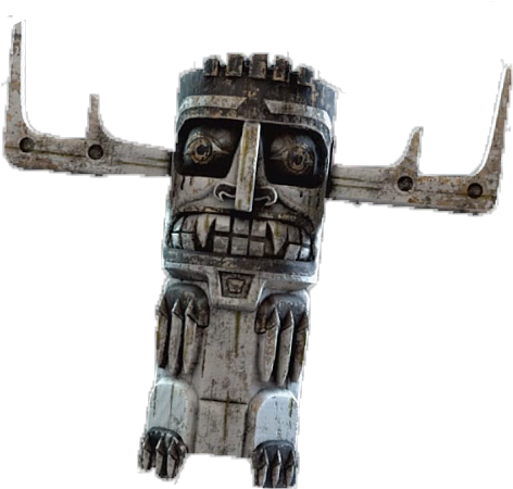 Deathtotem-0 - Until Dawn Totem Png (515x472), Png Download