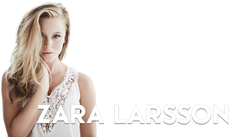 Clearart - Zara Larsson (1000x562), Png Download