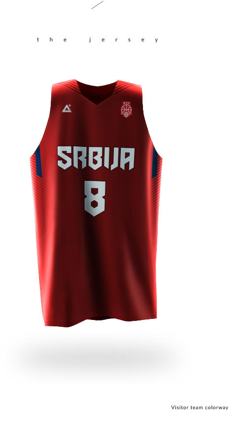 Serbia Basketball Jersey 2015 (600x900), Png Download