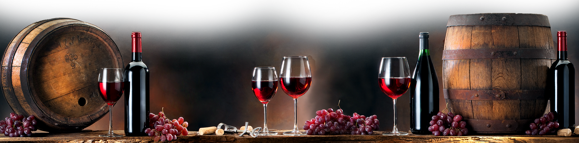 Wine Hero Image - Wine Lovers (2000x494), Png Download
