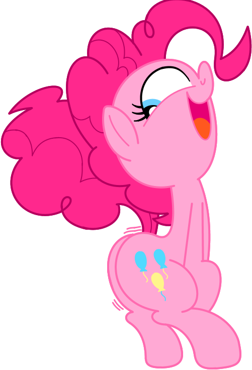 Freepi, Butt Shake, Cute, Pinkie Pie, Plot, Plot Shake, - Eqg Pinkie Pie Booty (501x736), Png Download