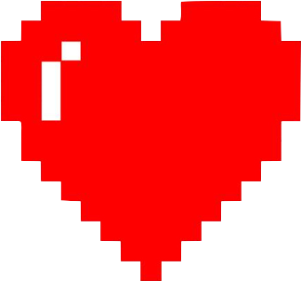 Pixel Heart Png For Kids - Patrice Wilson Meme (600x391), Png Download