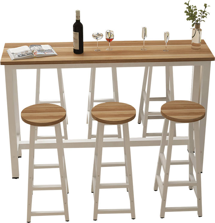 Bar Table High Table Home Simple Bar Counter Wall Table - Table (800x800), Png Download