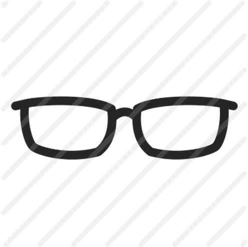 Glass Icon - Line Art (500x500), Png Download