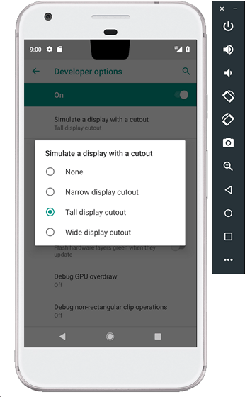 Other Visual Changes - Android P Dev (346x560), Png Download