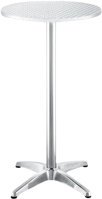 Zuo Outdoor Christabel Aluminum Bar Table - Round Bar Table (798x798), Png Download