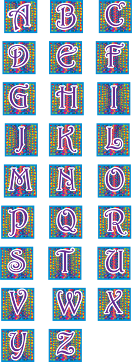 Text Clipart Letter Case Alphabet Letras Capitulares - Letter (260x714), Png Download