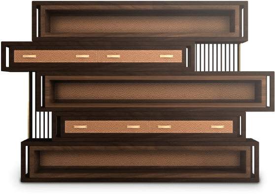Wells Bookcase - Bookcase (960x800), Png Download