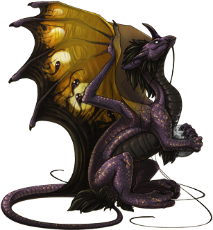 Darkside Of The Moon Skin - Angel Dragon Telephone Art (350x350), Png Download