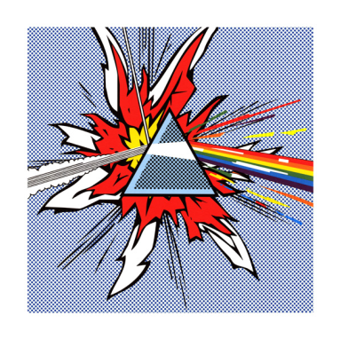 Pink Floyd Tdsom Chtens Magnet (646x381), Png Download