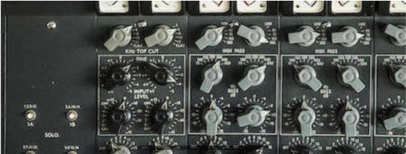 The Pink Floyd Dark Side Of The Moon Recording Console - Pink Floyd (740x218), Png Download