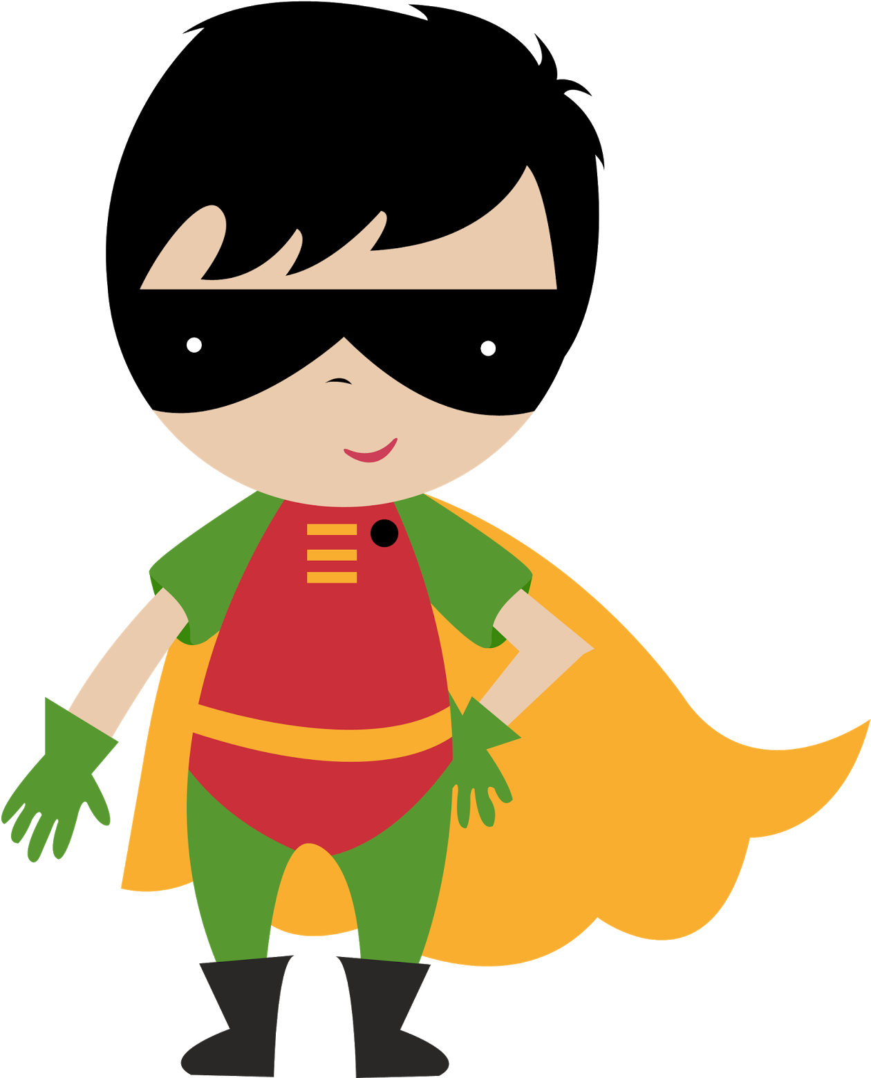Baby Superheroes Clipart - Superhero (1344x1600), Png Download