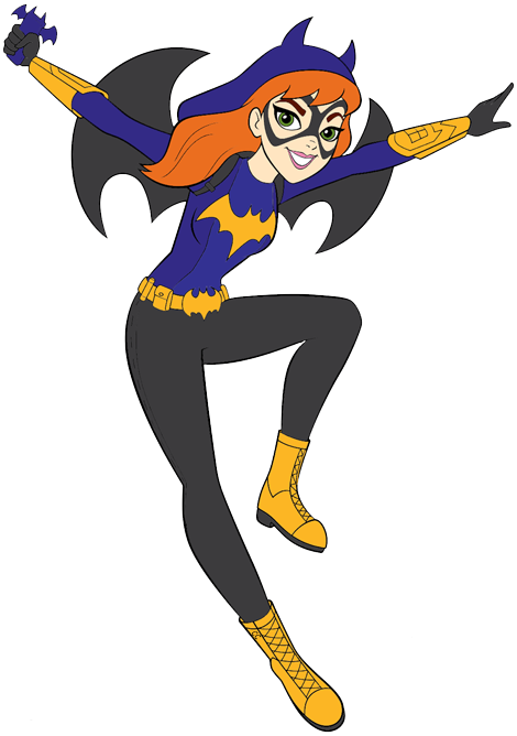 By Cartoon Clipart - Dc Superhero Girls Base (470x668), Png Download